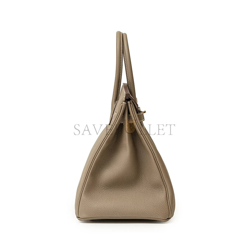 H**mes MASTER BIRKIN 35 ETOUPE TOGO GOLD HARDWARE (35*28*18cm)